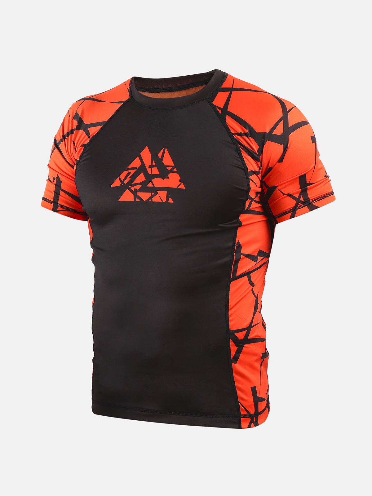 Peresvit Rival Rashguard Orange Shortsleeve, Photo № 3